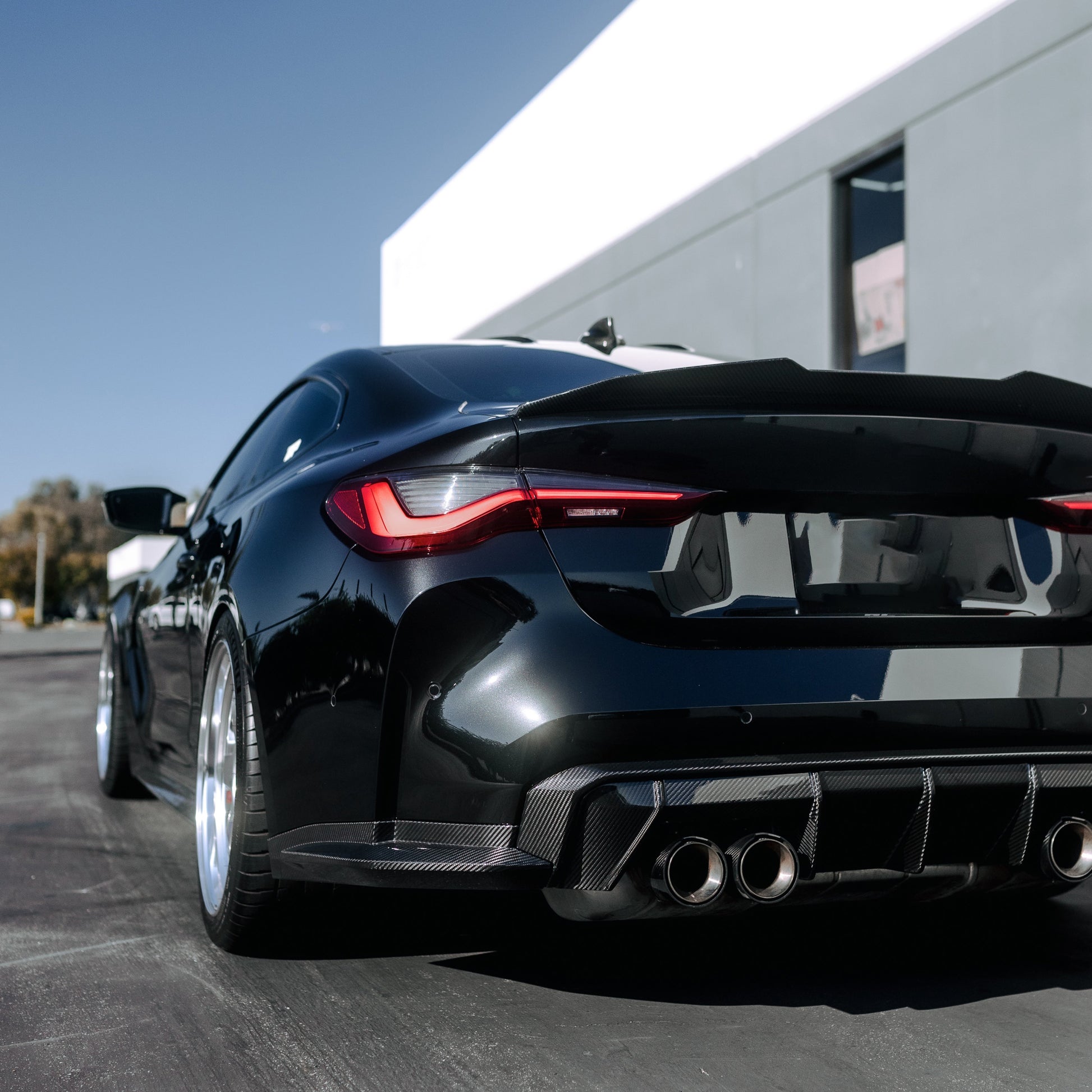 BMW M4 G82/G83 OEM STYLE DRY CARBON FIBER REAR CORNERS-DARKTRACE DESIGN-DARKTRACE DESIGN