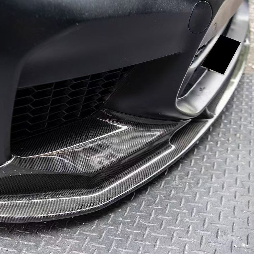 BMW M5 F90 PRE-LCI 3D STYLE DRY CARBON FIBER FRONT LIP-DARKTRACE DESIGN-DARKTRACE DESIGN