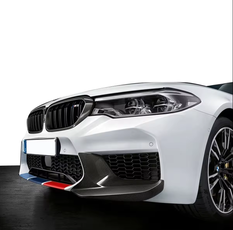 BMW M5 F90 PRE-LCI MP STYLE DRY CARBON FIBER FRONT LIP-DARKTRACE DESIGN-DARKTRACE DESIGN