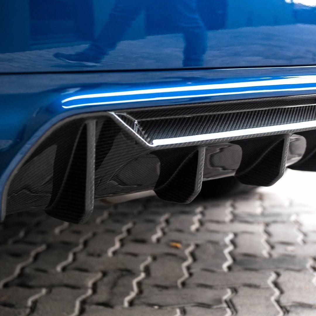 BMW M5 F90 SMALL DRY CARBON FIBER REAR LIP-DARKTRACE DESIGN-DARKTRACE DESIGN