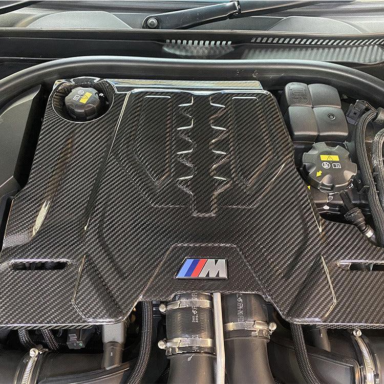 BMW M8 F91/F92/F93 DRY CARBON FIBER ENGINE COVER-DARKTRACE DESIGN-DARKTRACE DESIGN