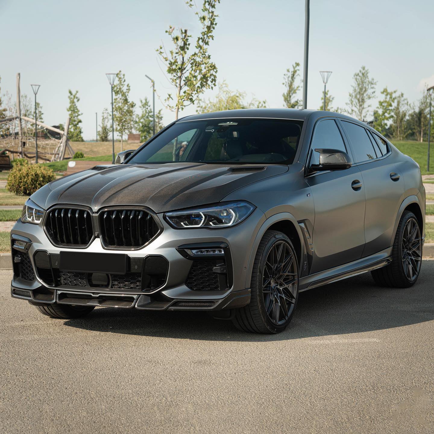 BMW X6 M50i G06 PRE-LCI CARBON FIBER FENDER VENTS-DARKTRACE DESIGN-DARKTRACE DESIGN