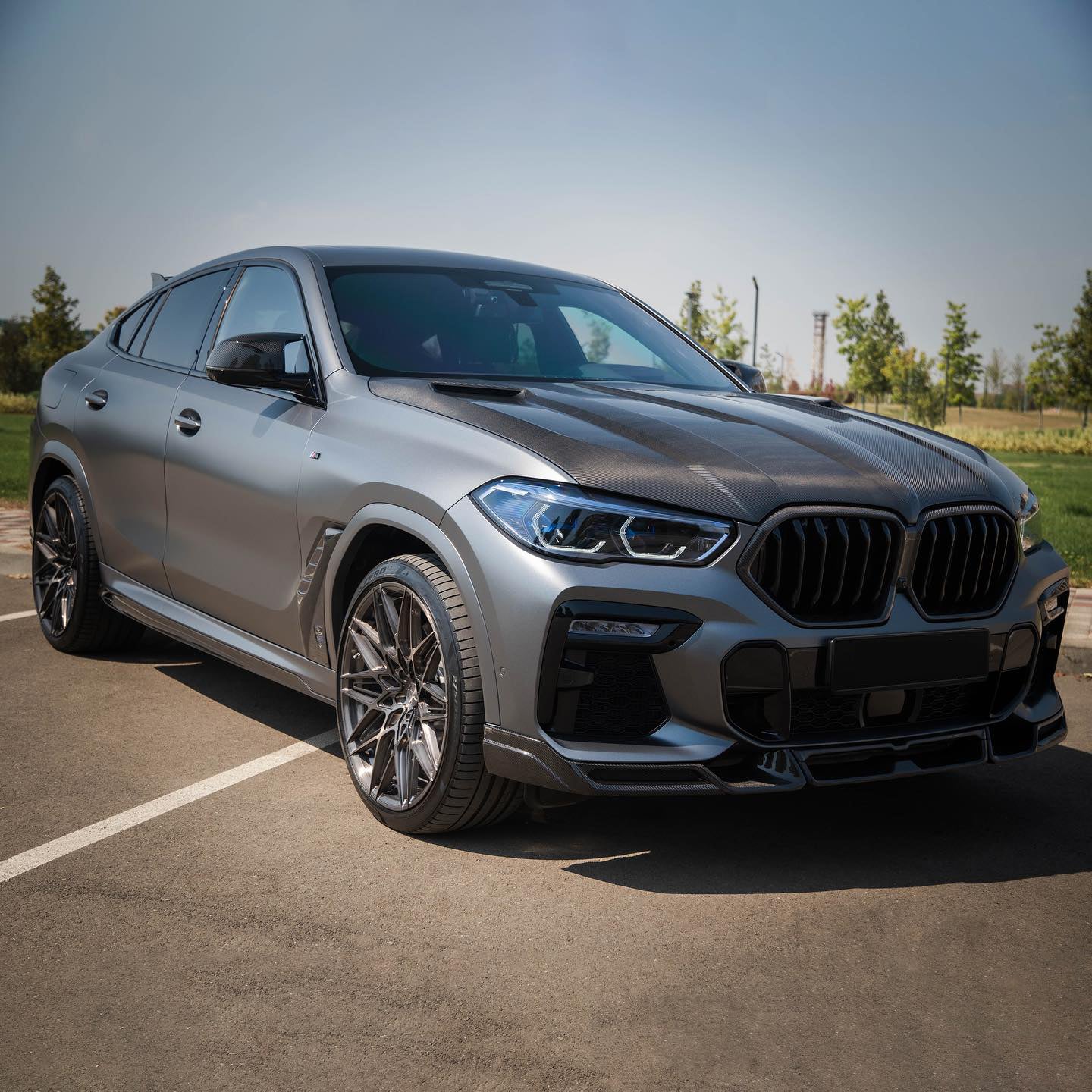 BMW X6 M50i G06 PRE-LCI CARBON FIBER MIRROR CAPS-DARKTRACE DESIGN-DARKTRACE DESIGN