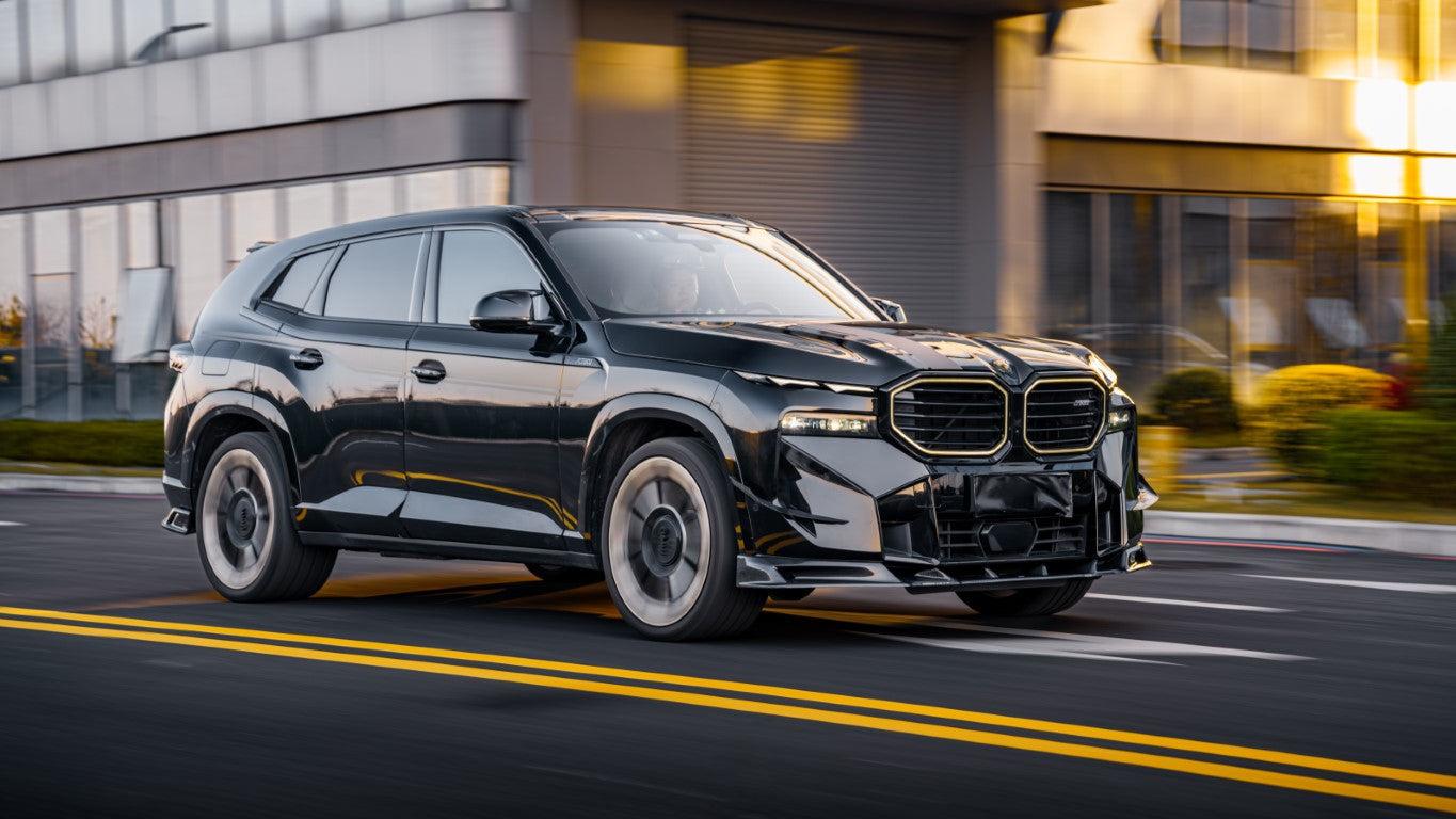 BMW XM G09 DRY CARBON FIBER FRONT LIP-DARKTRACE DESIGN-DARKTRACE DESIGN