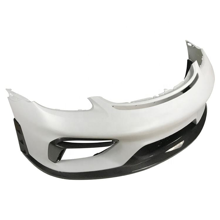 PORSCHE 718 DRY CARBON FIBER GT4 MODIFIED FRONT BUMPER-DARKTRACE DESIGN-DARKTRACE DESIGN