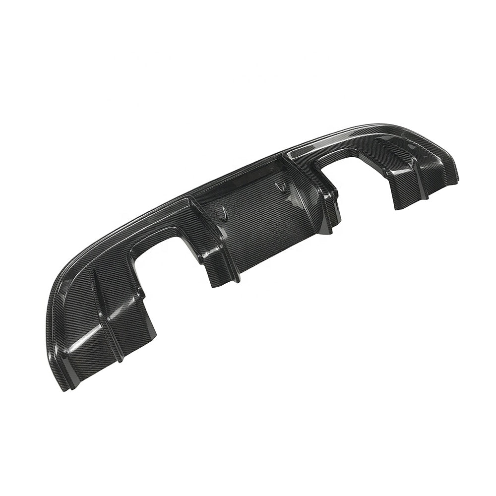 PORSCHE 718 GT4 STYLE DRY CARBON FIBER REAR DIFFUSER-DARKTRACE DESIGN-DARKTRACE DESIGN