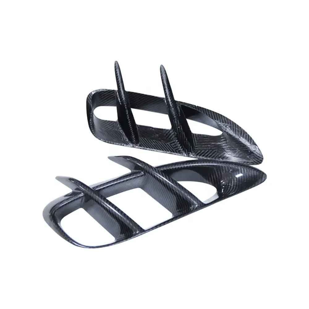 PORSCHE 718 OEM+ STYLE DRY CARBON FIBER SIDE VENTS-DARKTRACE DESIGN-DARKTRACE DESIGN