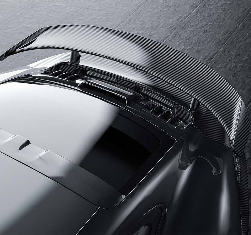 PORSCHE 911 992.1 TURBO S DRY CARBON FIBER ENGINE COVER-DARKTRACE DESIGN-DARKTRACE DESIGN