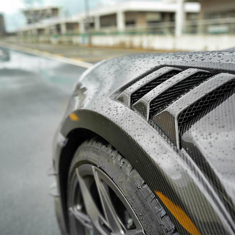 PORSCHE 911 992.1 TURBO S DRY CARBON FIBER FENDERS-DARKTRACE DESIGN-DARKTRACE DESIGN