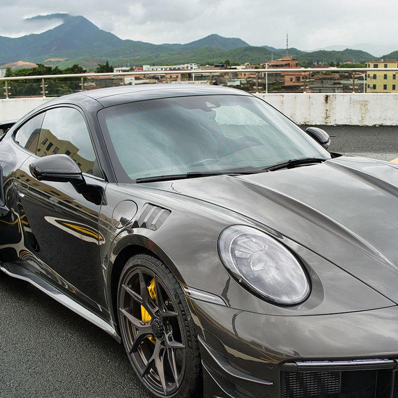 PORSCHE 911 992.1 TURBO S DRY CARBON FIBER FENDERS-DARKTRACE DESIGN-DARKTRACE DESIGN