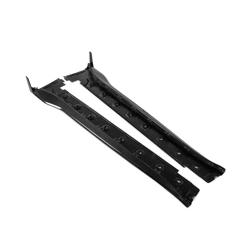 PORSCHE 911 992.1 TURBO S DRY CARBON FIBER SIDE SKIRTS-DARKTRACE DESIGN-DARKTRACE DESIGN